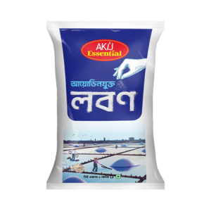 Akij Essential Iodized Salt - 1kg