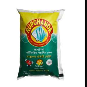 Rupchanda Soyabean Oil (Pouch) - 1Ltr