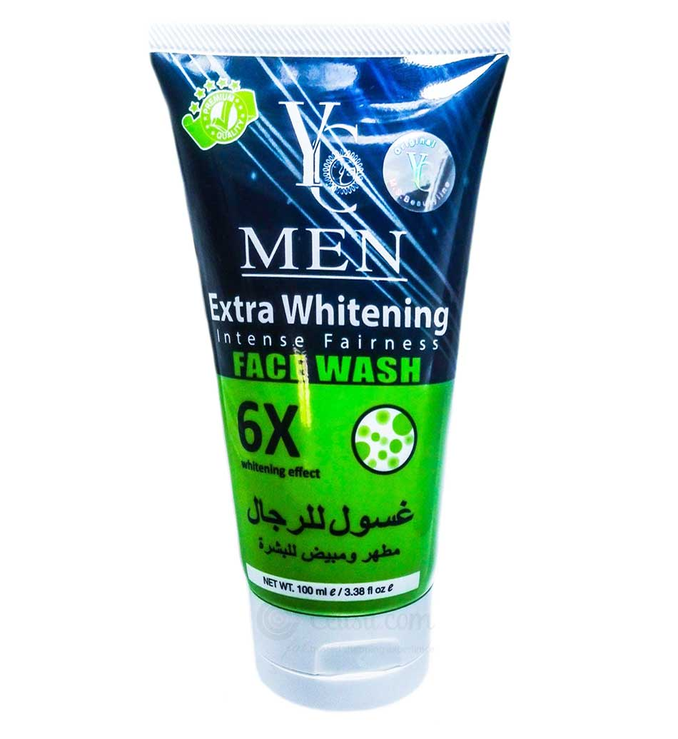 YC Men Extra Whitening Intense Fairness Face Wash - 100ml