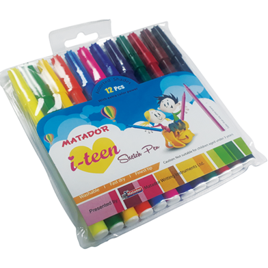 Matador I Teen Sketch Pen Mix - 12p