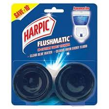 Harpic Flushmatic Twin Aquamarine