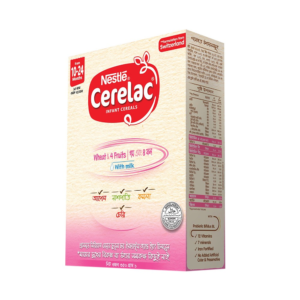 Nestle Cerelac (3) Wheat & 4 Fruits Baby Food (10-24m) - 350g