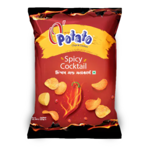 O Potato Chips & Crackers Spicy Cocktail- 20g