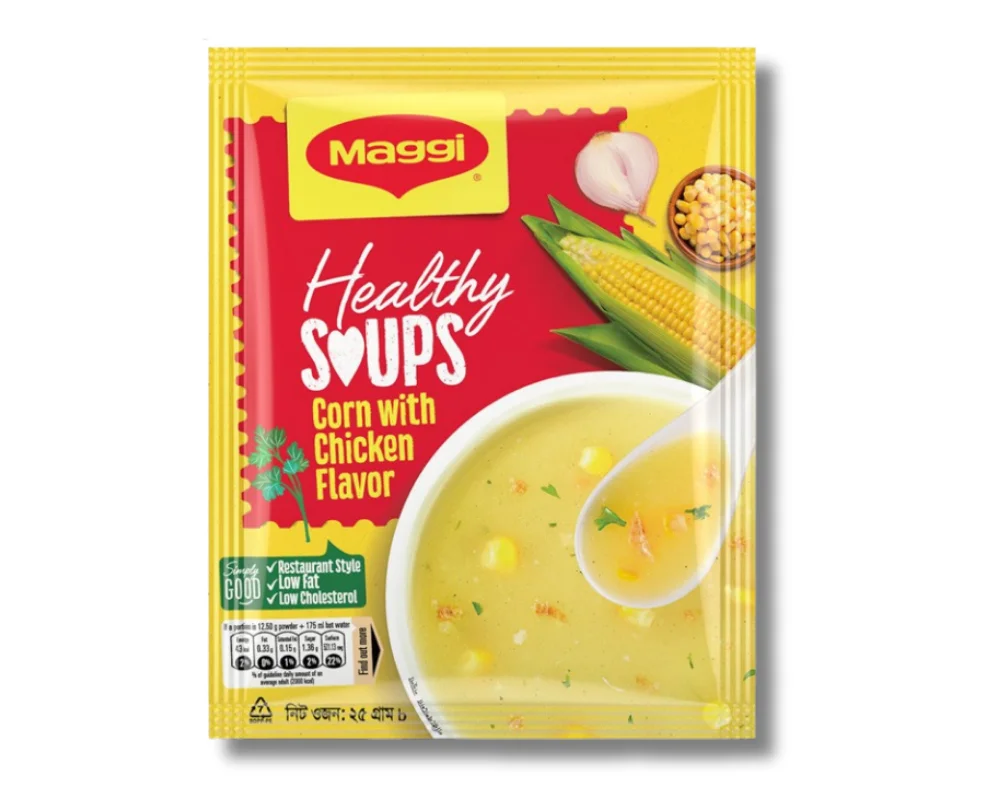 Maggi Corn with Chicken Soup 25gm