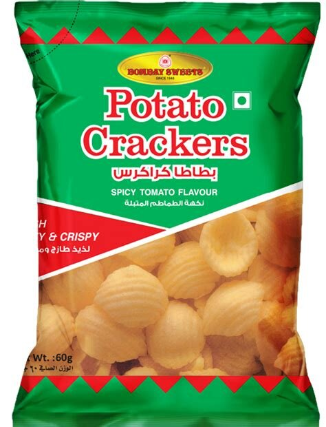 Bombay Sweets Potato Crakers (Free Toys) - 25g