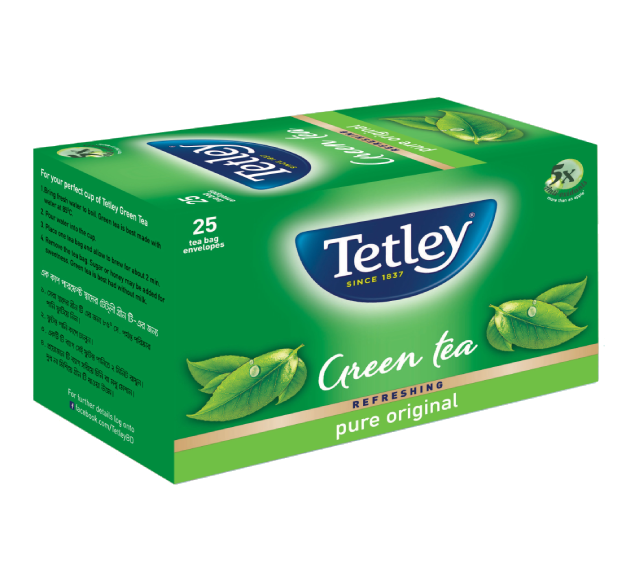 Tetley Green Tea 25pcs Bag - 32.5gm