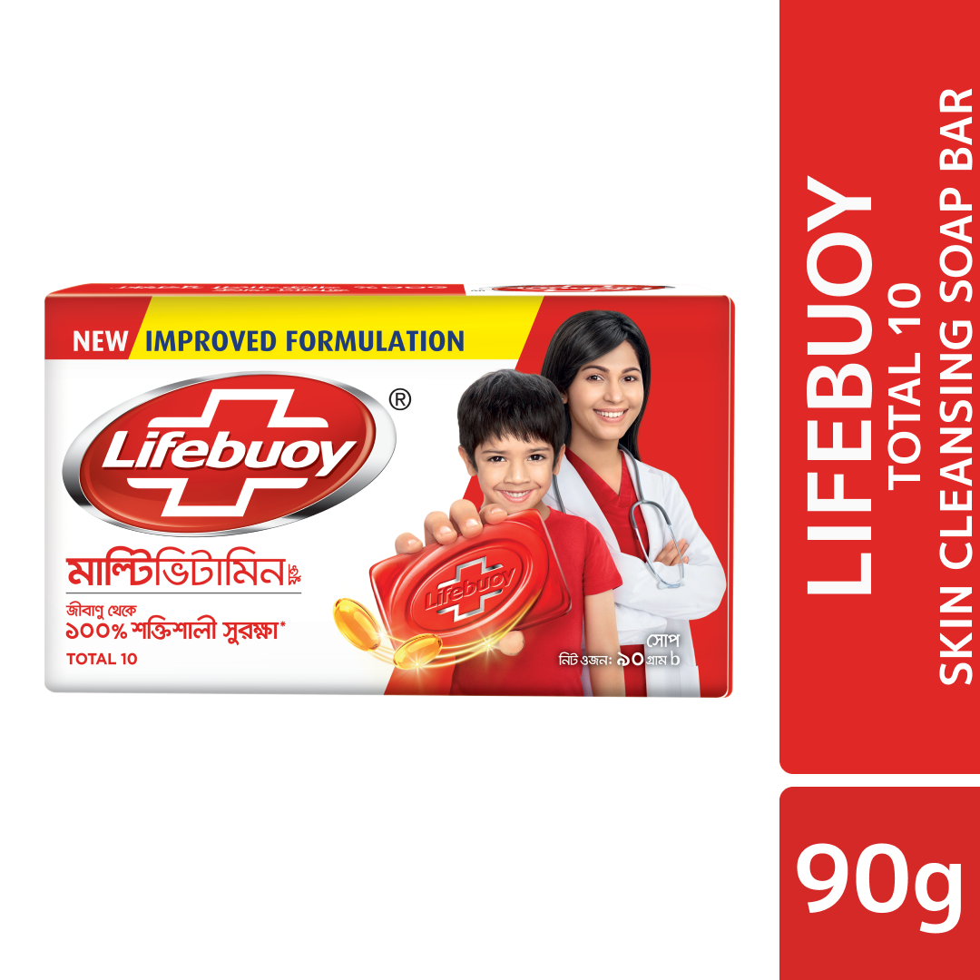 Lifebuoy Lemon Total 10 Soap - 90gm