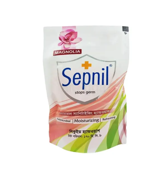 Sepnil Natural Sanitizing Hand Wash Magnolia Refill - 170ml