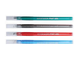 Good Luck Fast Gel Pen - Green/ Black/ Blue