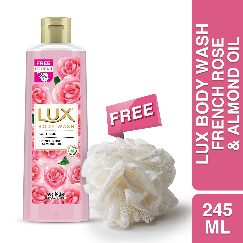 Lux Body Wash Body Wash Soft Rose French Rose & Almond Oil - 245ml