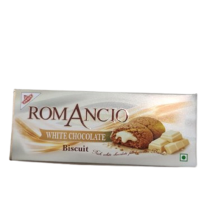 Haque Romancio White Chocolate Biscuit - 72gm