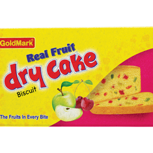 GoldMark Real Fruit Dry Cake Biscuit - 25gm