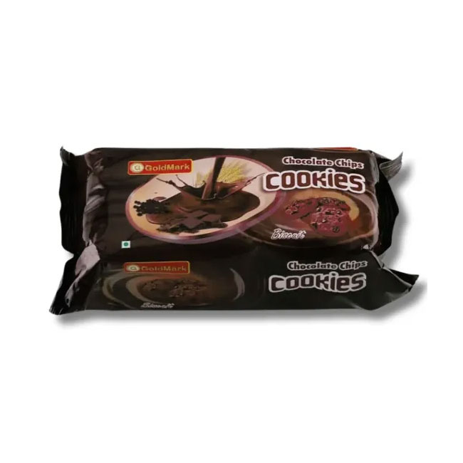 Goldmark Chocolate Chips Cookies Biscuits - 60gm