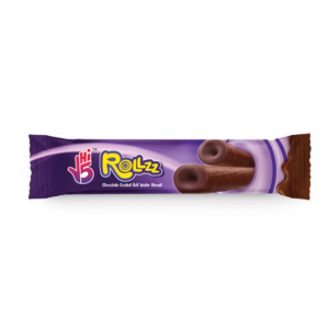 Hi5 Chocolate Coated Roll Wafer – 8g