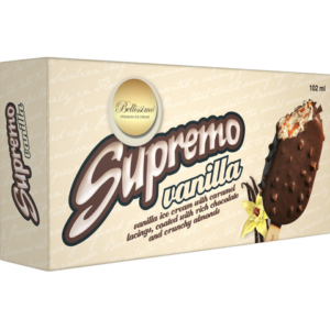 Bellissimo Supremo Vanilla Ice Cream - 102ml