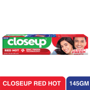Closeup Red Hot Long-lasting Fresh Breath Toothpaste - 145g