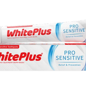 White Plus Pro-Sensitive Whitening Toothpaste - 90gm