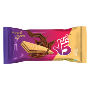 Hi5 Chocolate Wafer Biscuit - 80gm