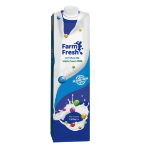 Farm Fresh UHT Whole Milk - 1ltr