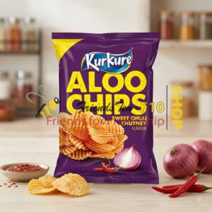 Kurkure Aloo Chips Sweet Chilli Chutney - 18g