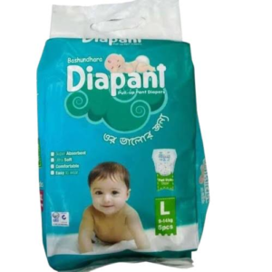Bashundhara Diapant Pant Style Diapers - Size- L (9-14kg)