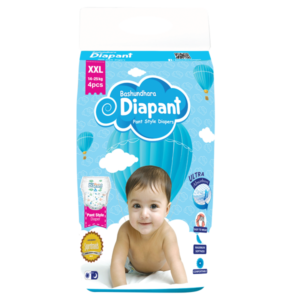 Bashundhara Daipant Pant Style Diapers - Size- XXL (14-25kg)