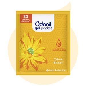 Odonil Gel Pocket Citrus Bloom - 10gm