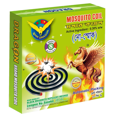 Dragon Durable Mosquito Coil (No Smoke) 8h - 10p MRP 120