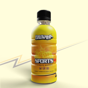 Bruvana Sports+ Electrolyte Beverage (Mango Flavor) - 250ml