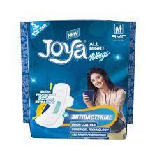 Joya All Night Sanitary Napkin - 8 Pads