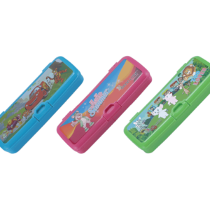 Colorful & Attractive Plastics Body Pencil Box